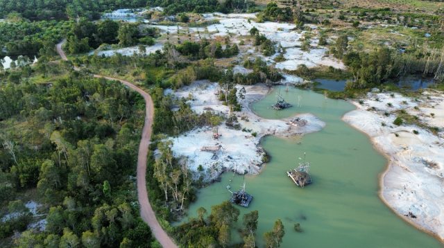 Kerusakan Lahan Akibat Tambang